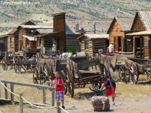 Old Trail Ghost Town, Cody Wyoming, Yellowstone National Park