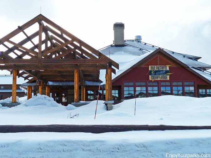 Old Faithful Snow Lodge, Winter in Yellowstone Park